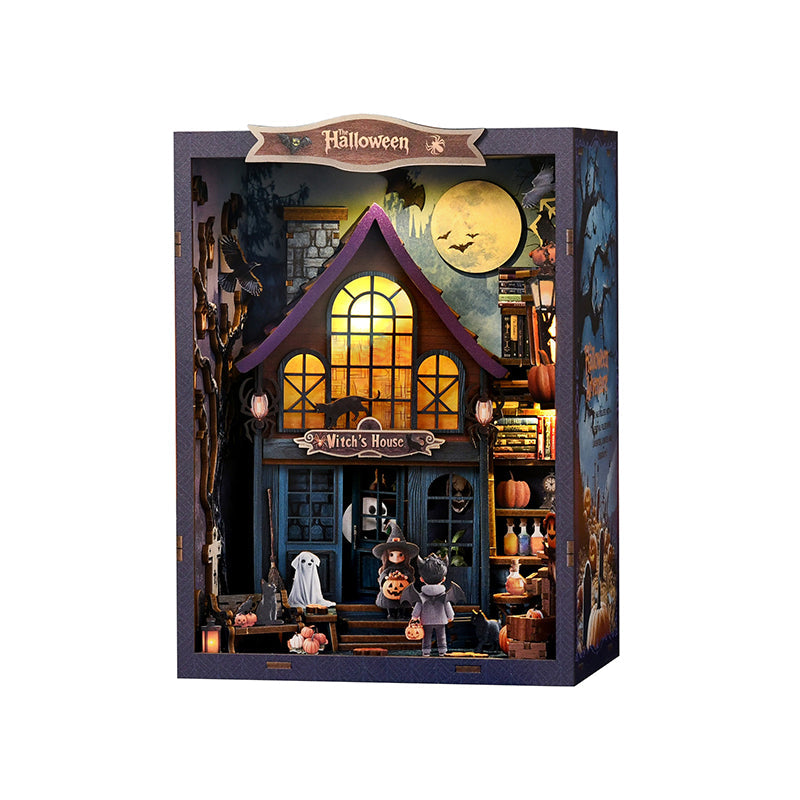 Boo|Tots DIY Book Nook | Halloween Witch's House