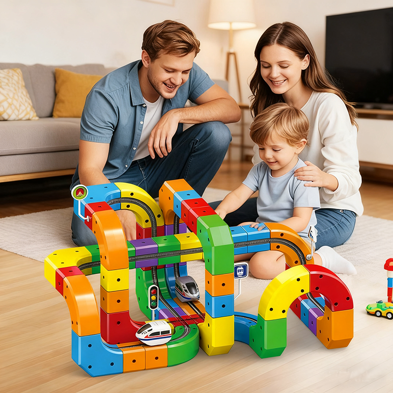 DIY Racing Track Building Set