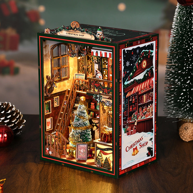 Boo|Tots DIY Miniature House | Christmas Shop