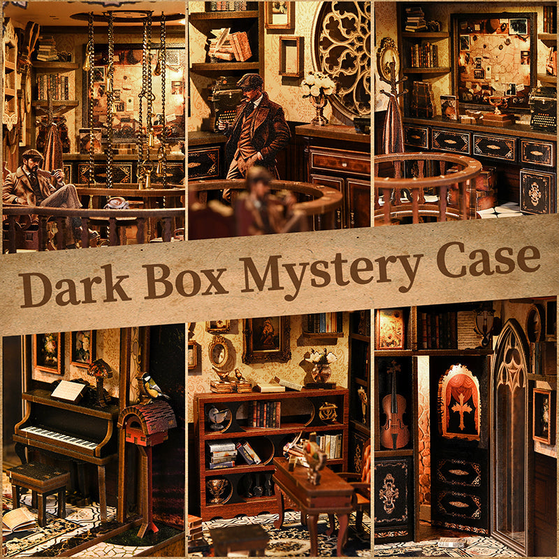Boo|Tots DIY Book Nook | Dark Box Mystery Case