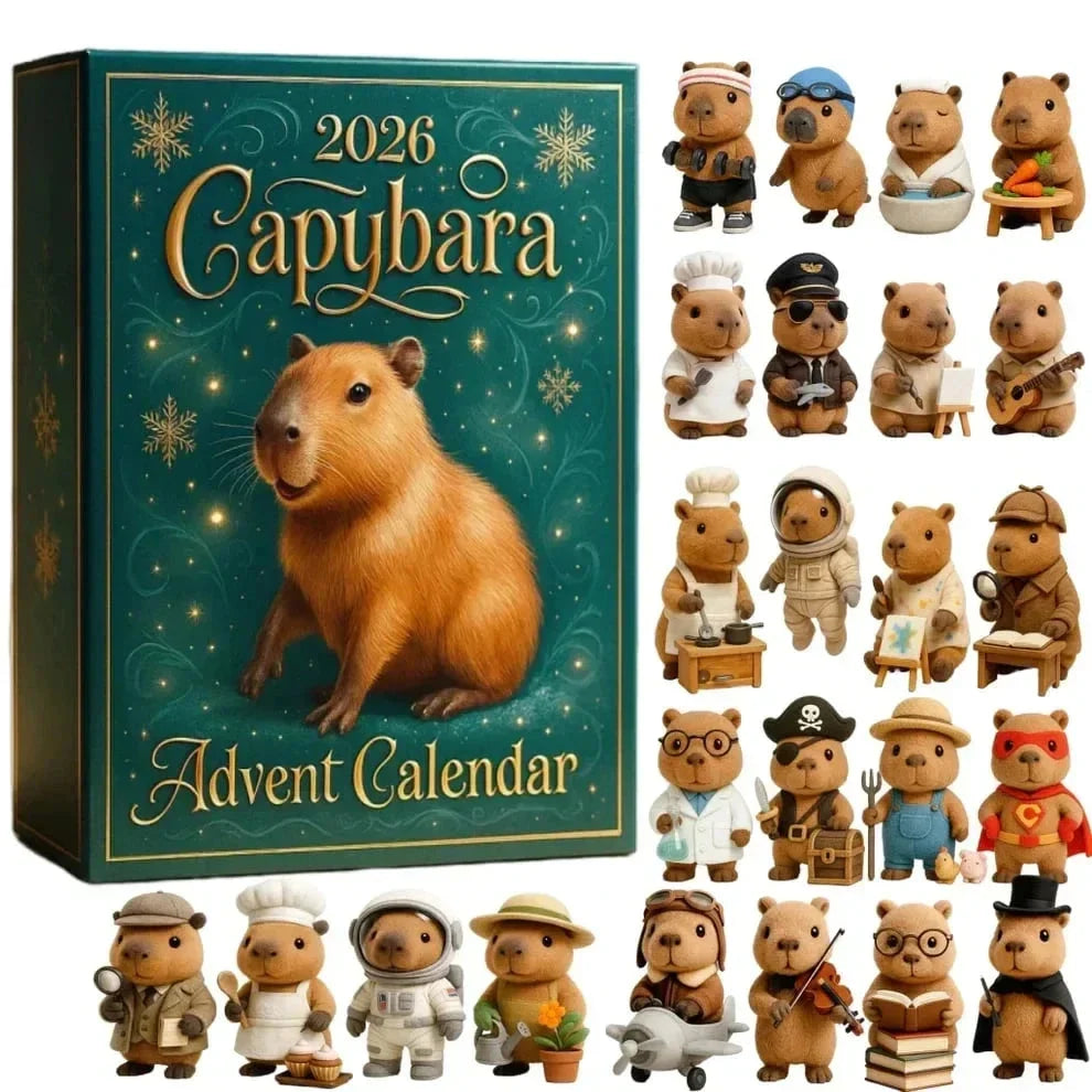 Capybara-Adventskalender 2026