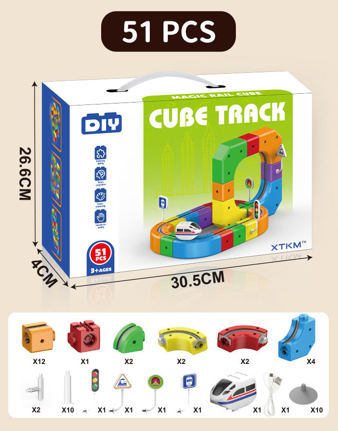 DIY Racing Track Building Set