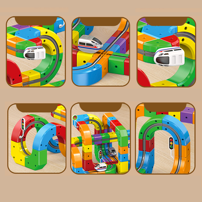 DIY Racing Track Building Set