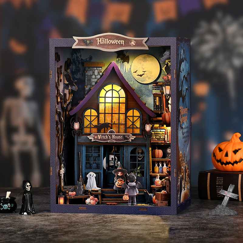 Boo｜Tots DIY Book Nook | Halloween Witch's House