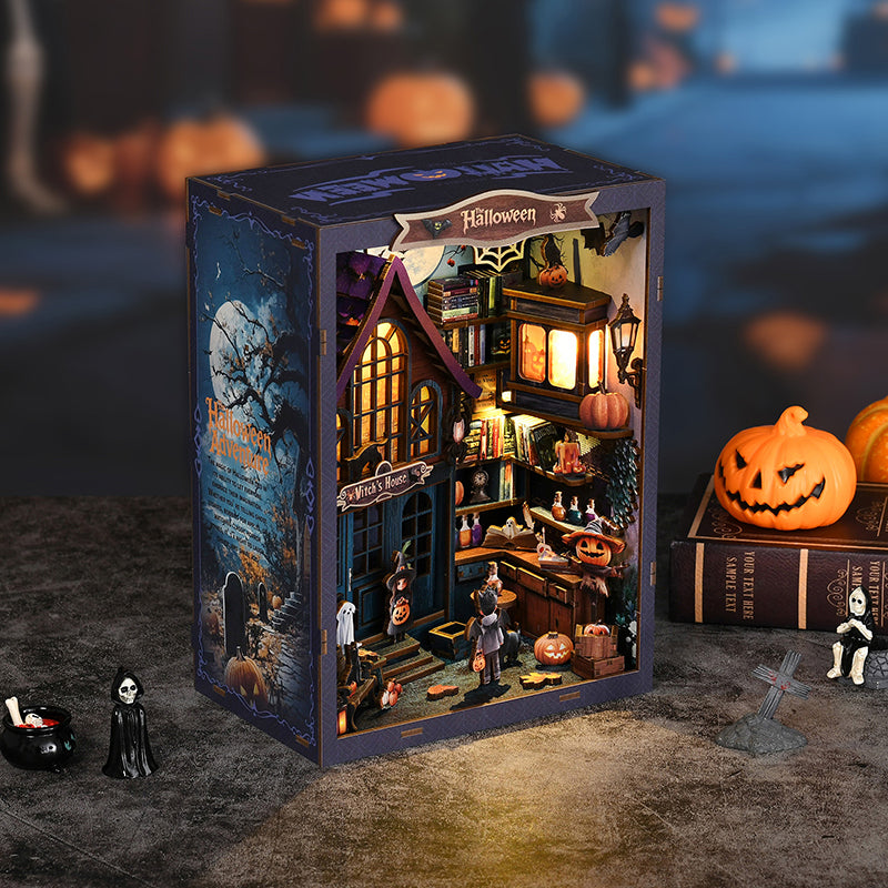 Boo｜Tots DIY Book Nook | Halloween Witch's House
