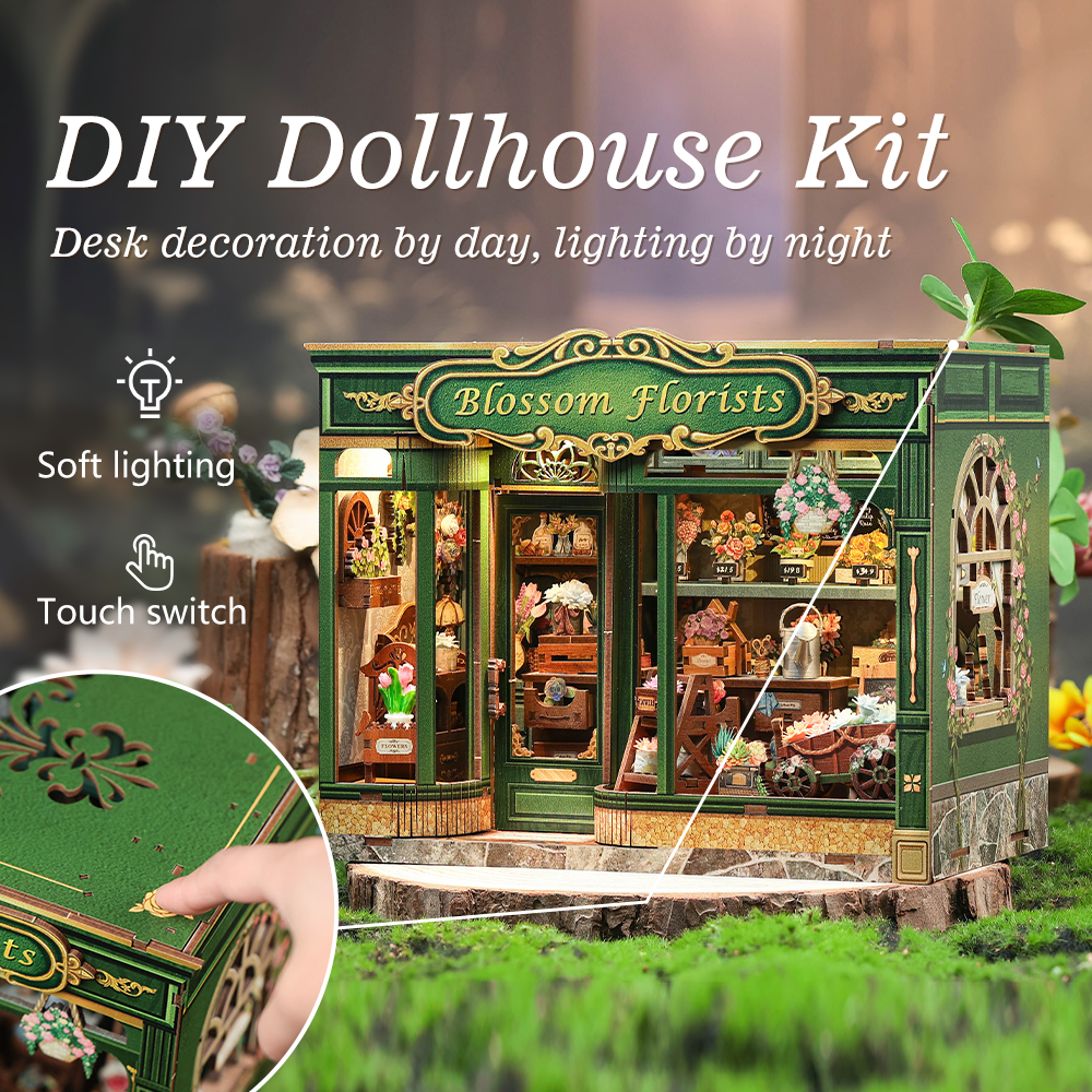Boo｜Tots DIY Dollhouse Kit | Blossom Florists