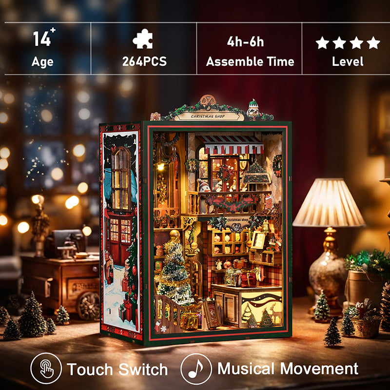 Boo｜Tots DIY Miniature House | Christmas Shop