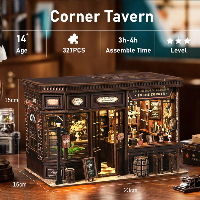 Boo｜Tots DIY Miniature House | Corner Tavern