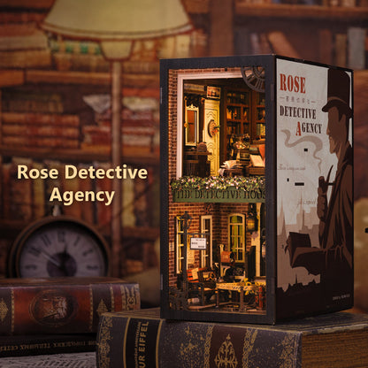 Boo｜Tots DIY Book Nook Kit（Rose Detective Agency）