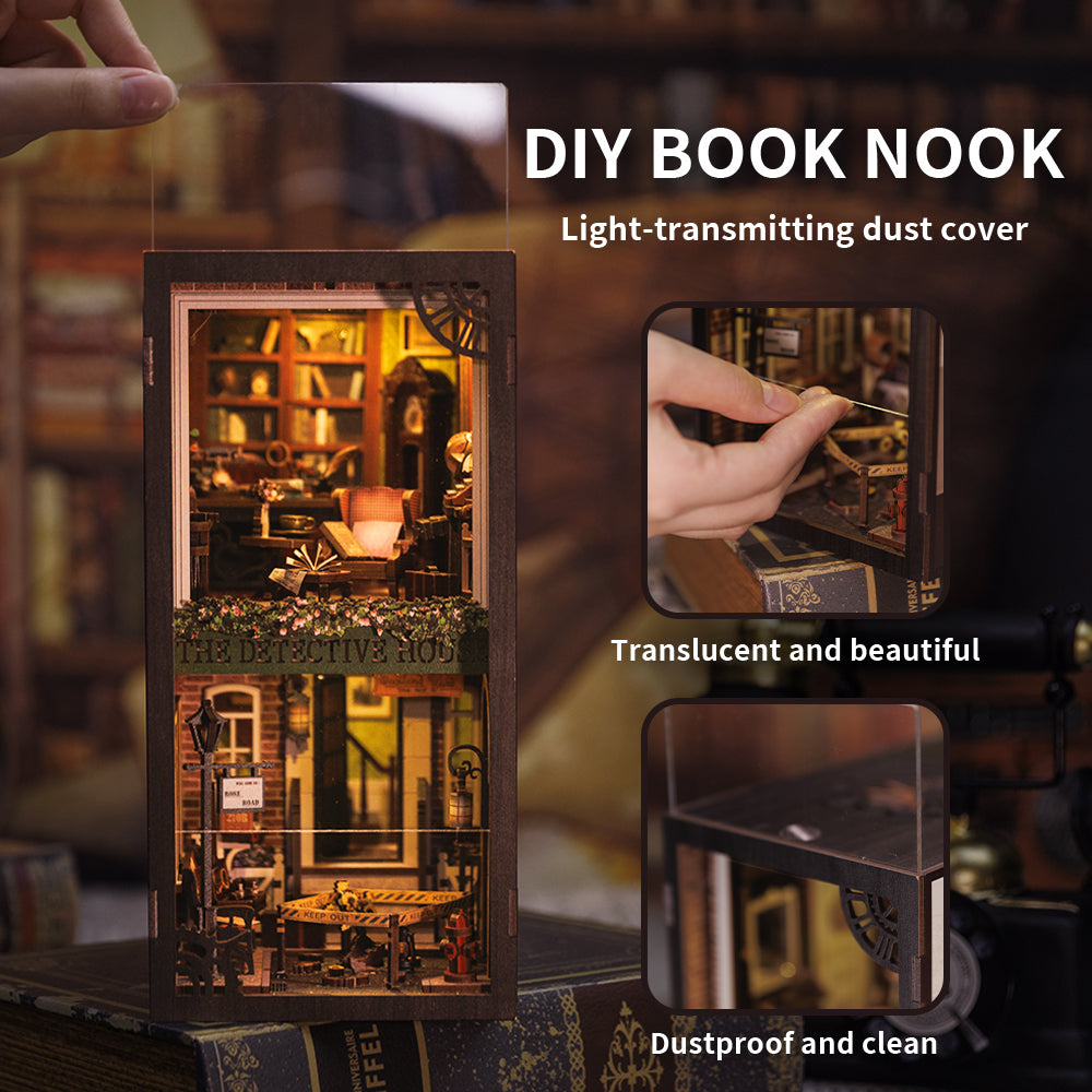 Boo｜Tots DIY Book Nook Kit（Rose Detective Agency）